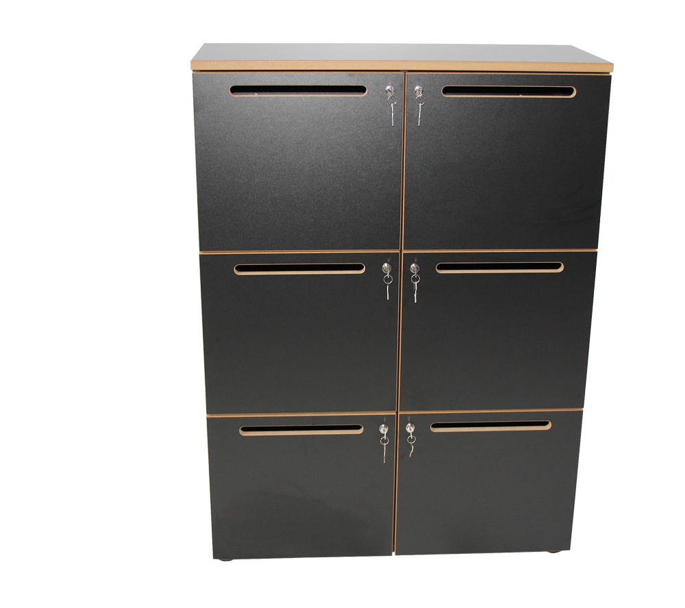 Postschrank / Wertfachschrank Archivar, schwarz, Reinhard