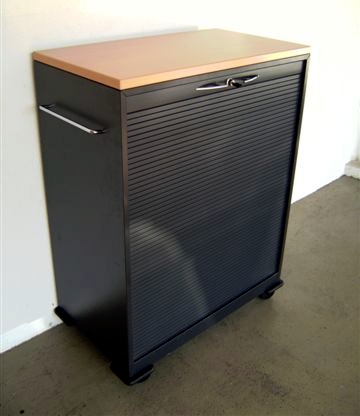 Rollcaddy - anthrazit / Buche