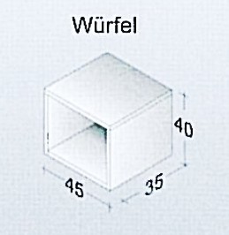 Klenk Collection - Regalwürfel