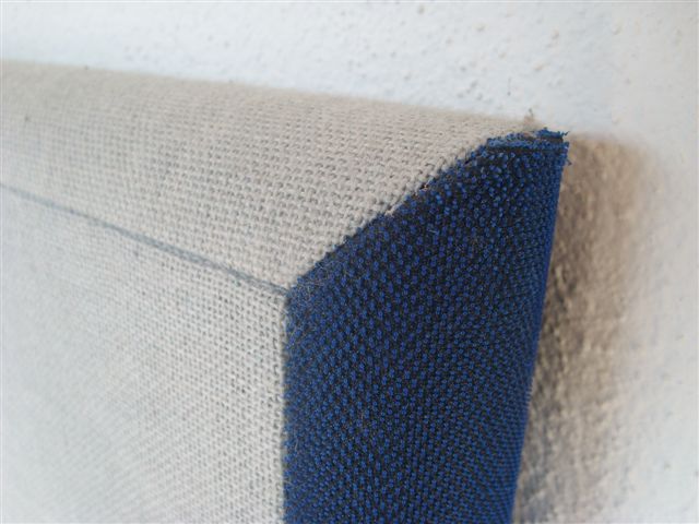 Trennwände 150 x 40 cm - grau/blau - Preform