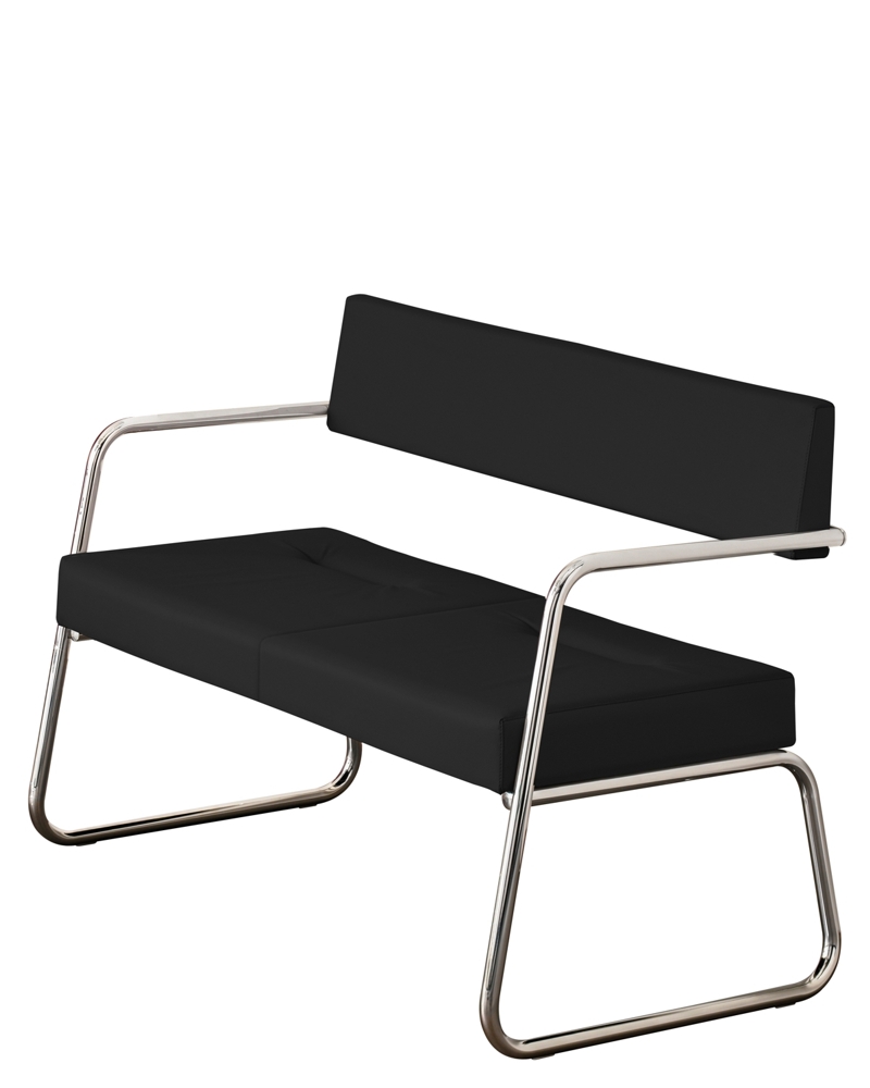 2-Sitzer Brondby - schwarz