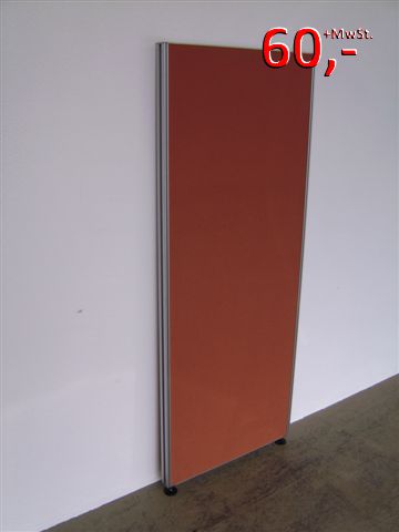 Trennwand / Funktionswand - 155 x 60 cm, Terracotta - VS